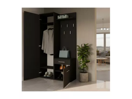 DUO ARMOIRE DUO NOIR MAT