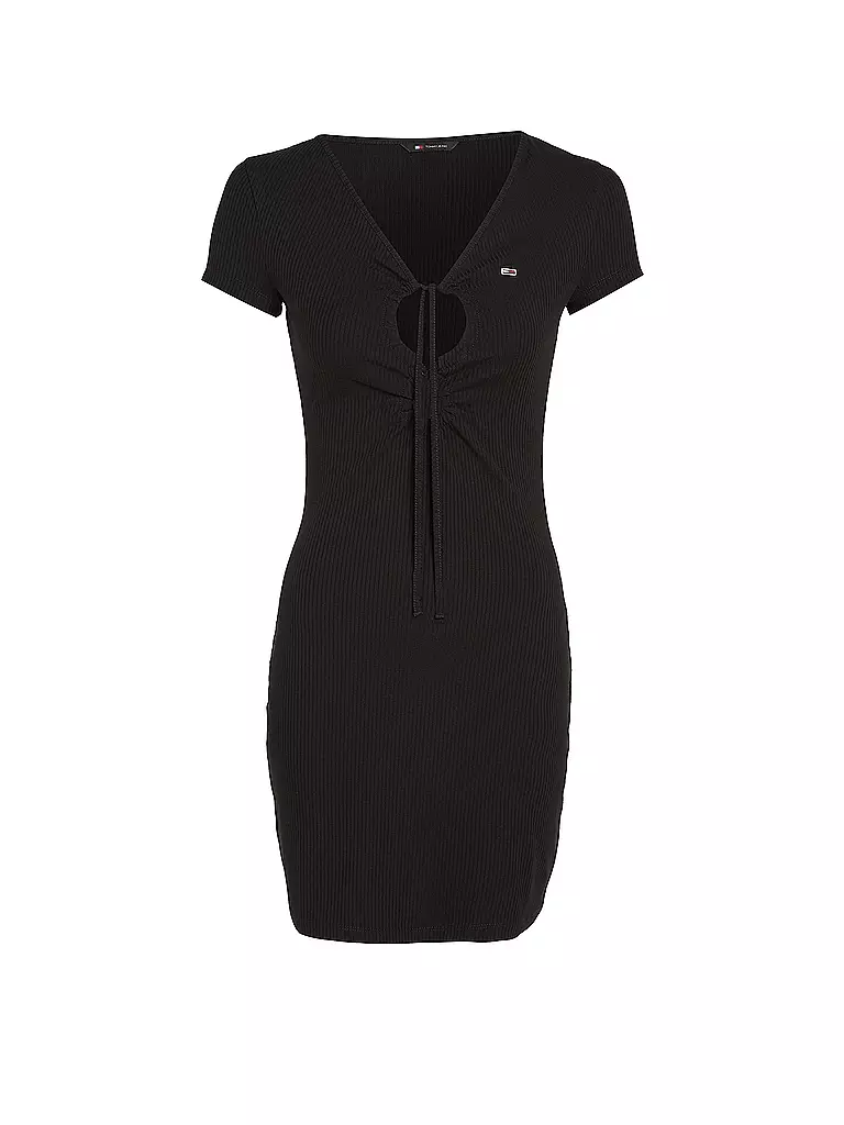 TOMMY JEANS Minikleid  schwarz