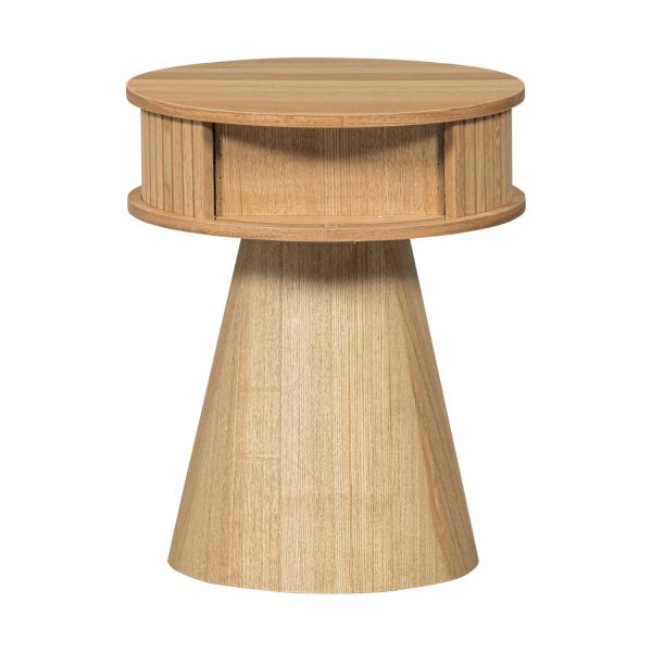 Woood Jena Hangend Nachtkastje - Hout Naturel