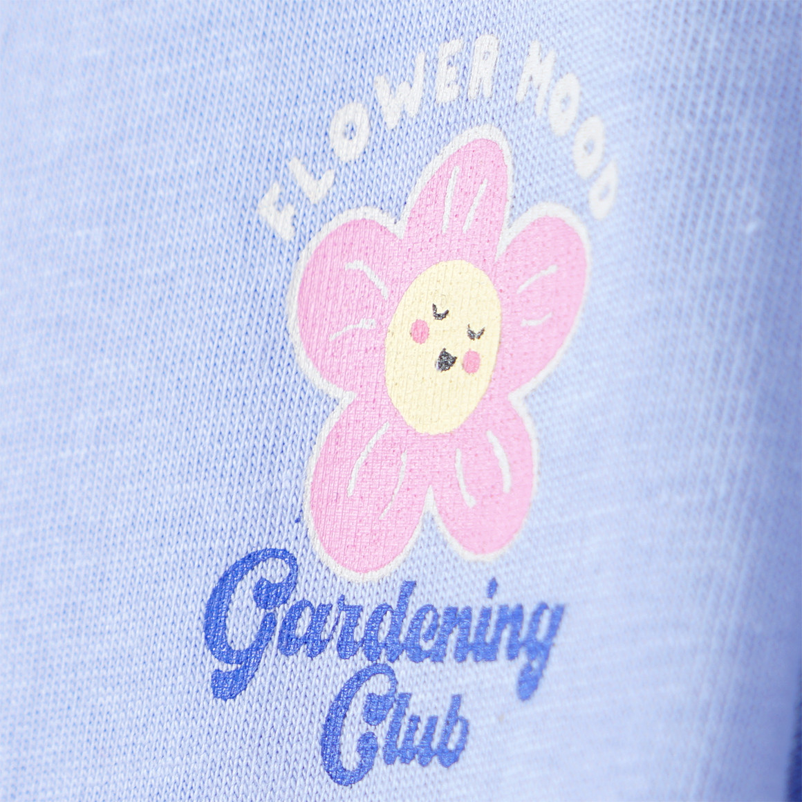 Topomini Baby T-Shirt mit Blumen-Print helllila