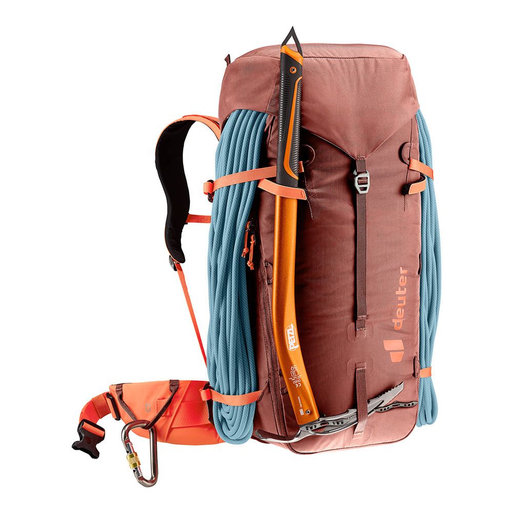 Deuter GUIDE 34+8L - Sac À dos Homme redwood-papaya