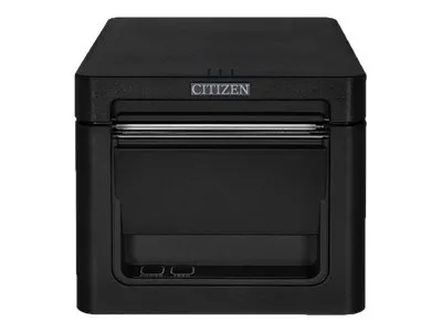 Citizen CT-E651 - Kvitteringsprinter - direkte termisk - Rulle (8 cm) - 203 dpi - op til 300 mm/sek. - USB 2.0, USB 2.0 vært, Lightning - skærer - sort