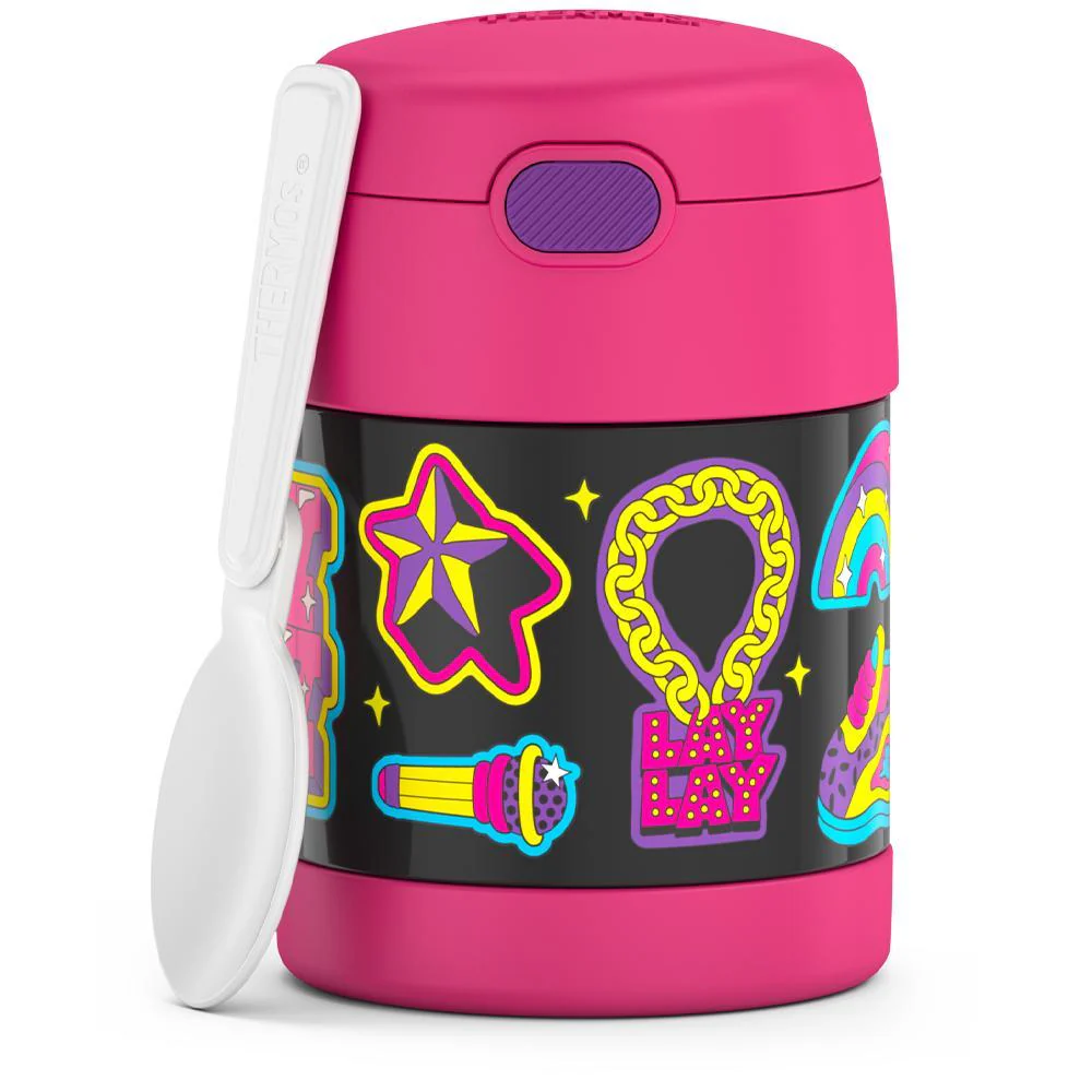 10oz FUNTAINER® FOOD JAR THAT GIRL LAY LAY