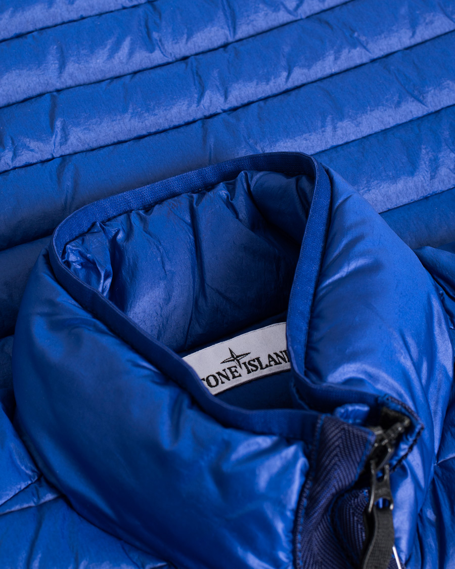 Stone Island Recycled Nylon Down-TC Vest Bright Blue