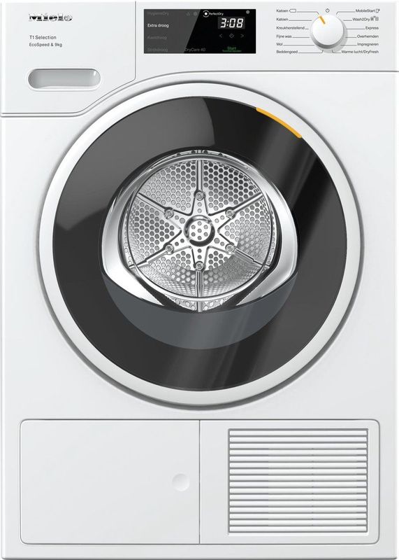 Miele TSH 783 WP EcoSpeed - Warmtepompdroger - WiFi - 9kg - Energielabel A+++