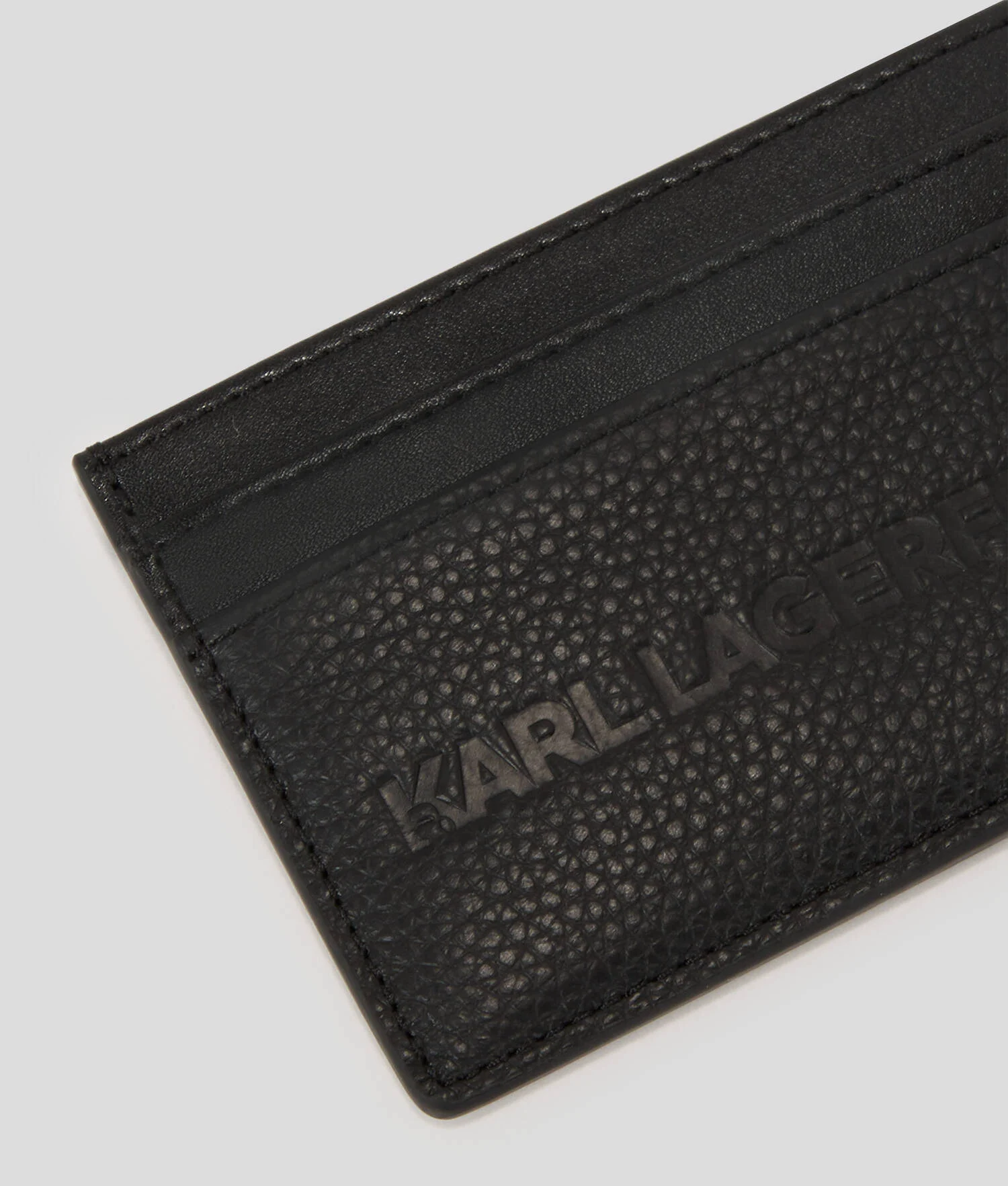 PORTE-CARTES K/ESSENTIAL EN CUIR - Noir