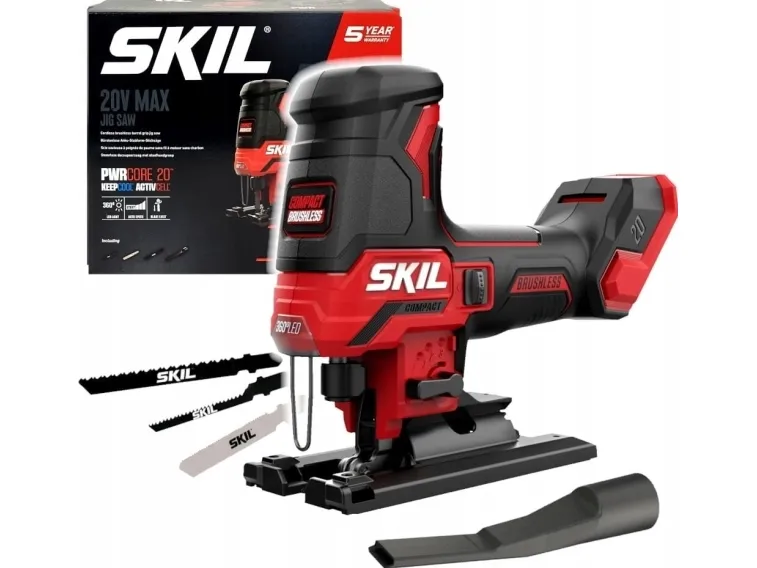 Batteridrevet sav til smalle snit Skil 3440CA; 20 V (uden batteri og lader)