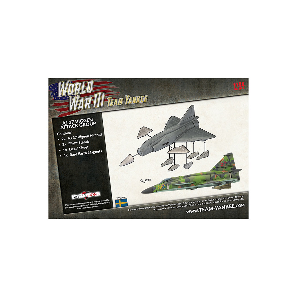 Team Yankee - WWIII: AJ 37 Viggen Attack Group