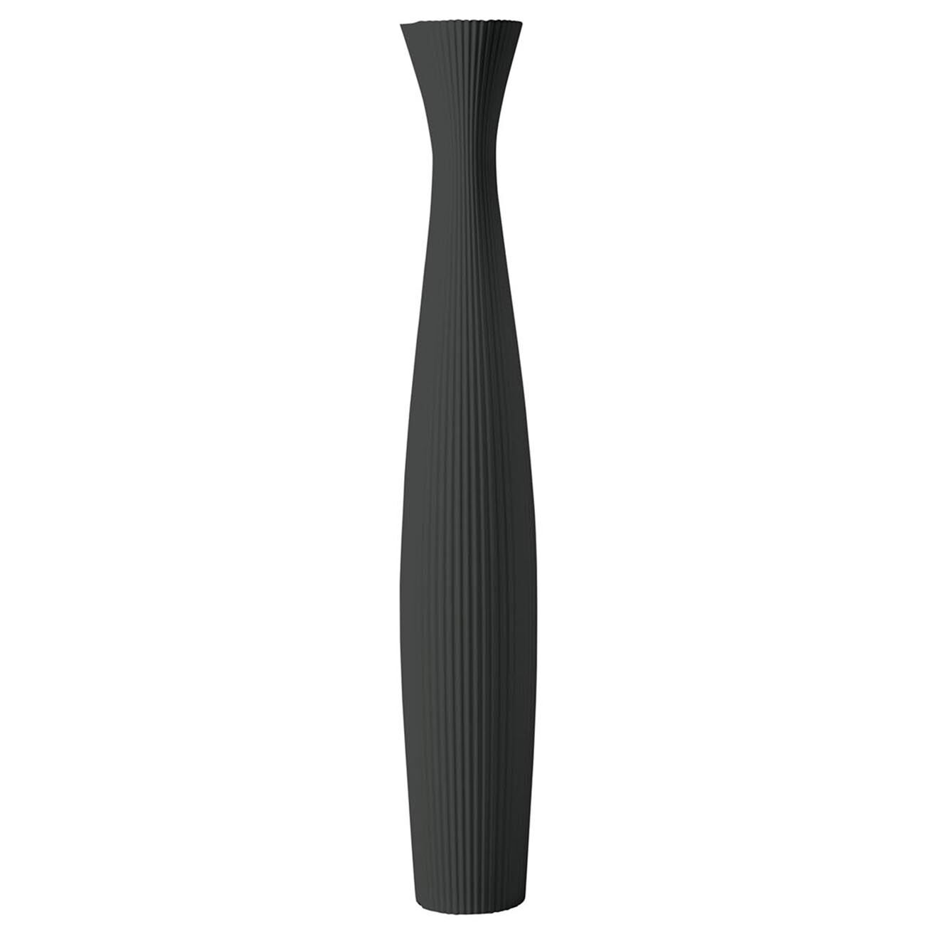 Serralunga Grand pot Scarlett Design par Christophe Pillet anthracite - 28x180 cm