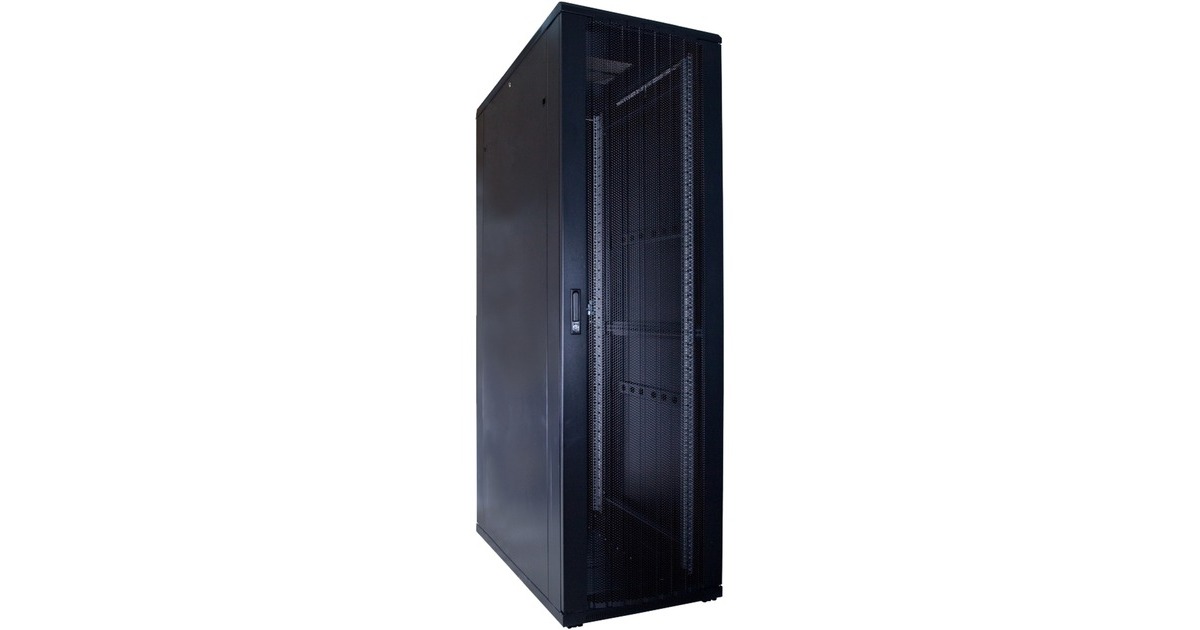 DSI42U serverkast met geperforeerde deur - DS6242PP server rack  (Zwart, 600 x 1200 x 2000mm)