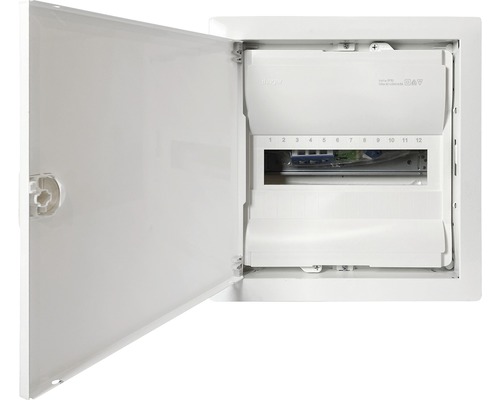 Hager VH12NC spouwmuurverdeler, inbouw, 1-rij, B 348 x H 356 x D 98 mm