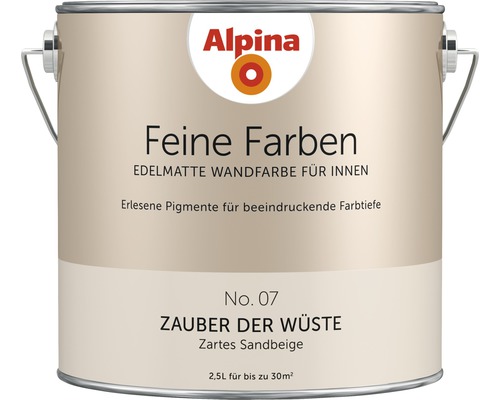 Alpina Fine Colors conserveermiddelvrij Magie van de Woestijn 2,5 L