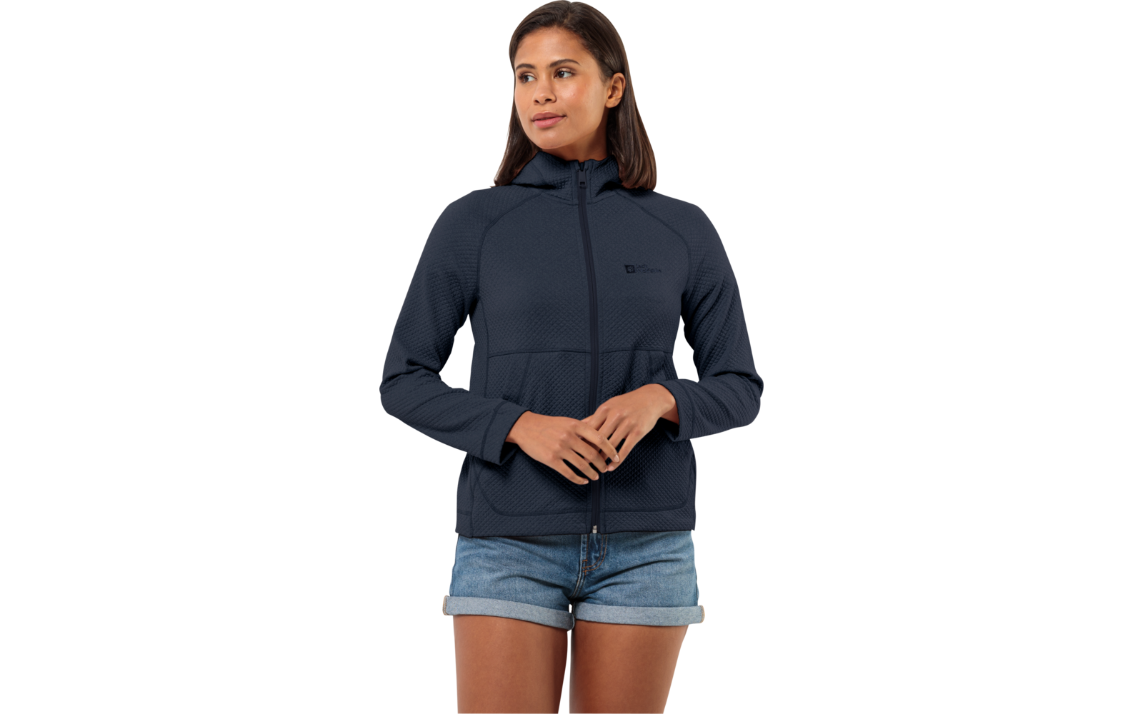 Jack Wolfskin Fernweh Hooded Damen Fleecejacke