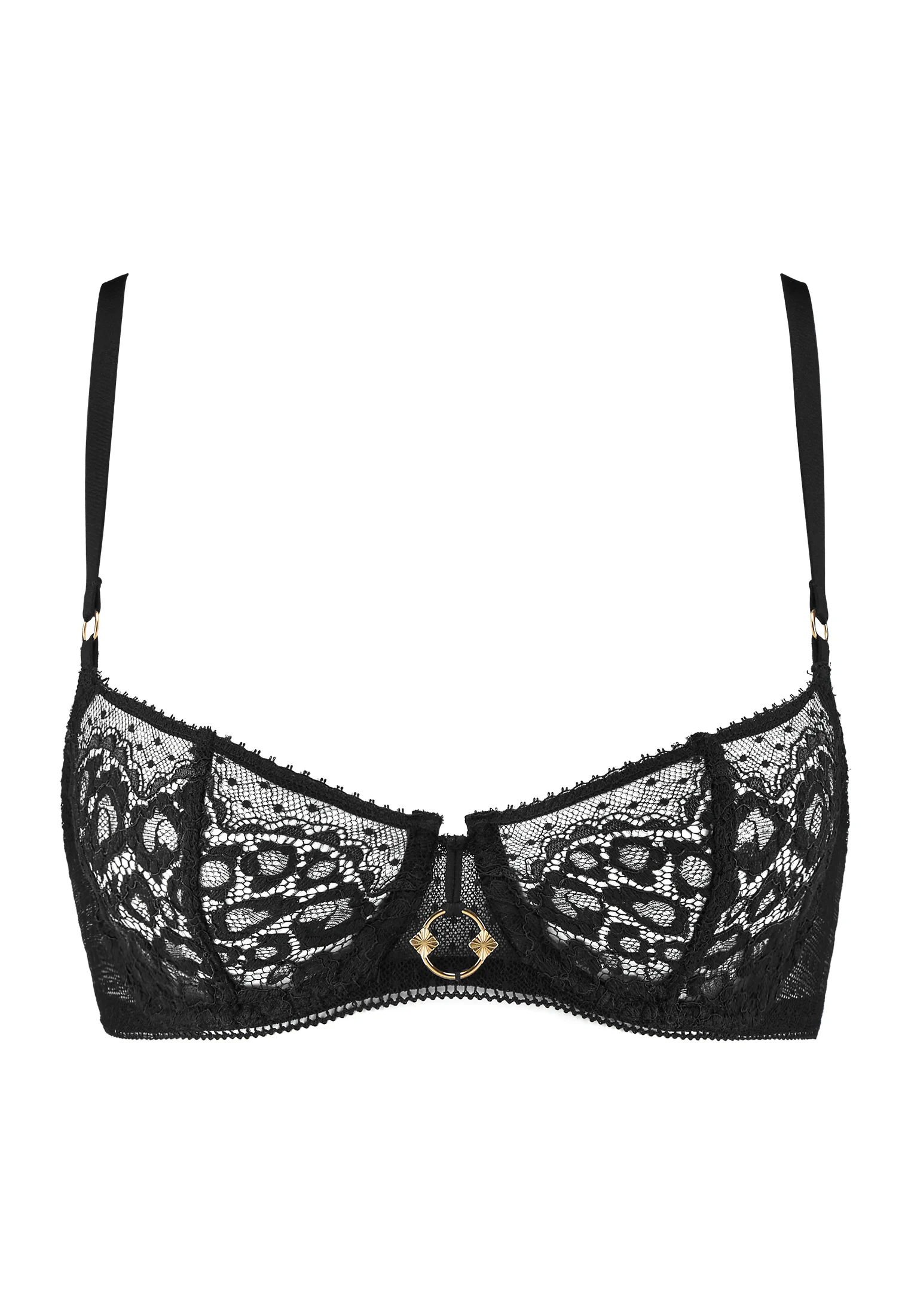 ILLUSION FAUVE - Soutien-gorge corbeille avec armatures | Noir