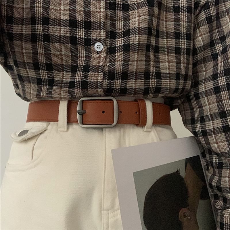 Carmola - Unisex imitatieleren riem