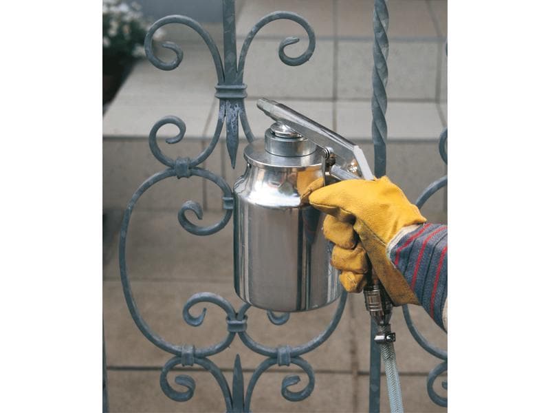 Einhell Druckluft-Strahlpistole 8 bar mit Saugbecher Druckluft-Pistole, passendes Zubehör für Einhell Kompressoren