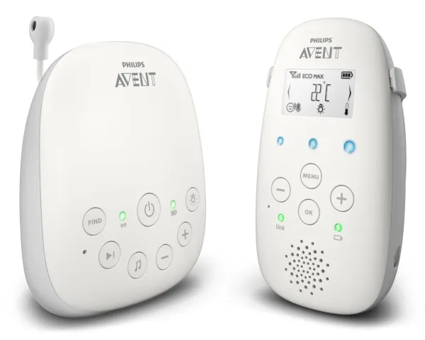 Philips Avent DECT baby monitor SCD713 - Baby overvågningssystem - DECT
