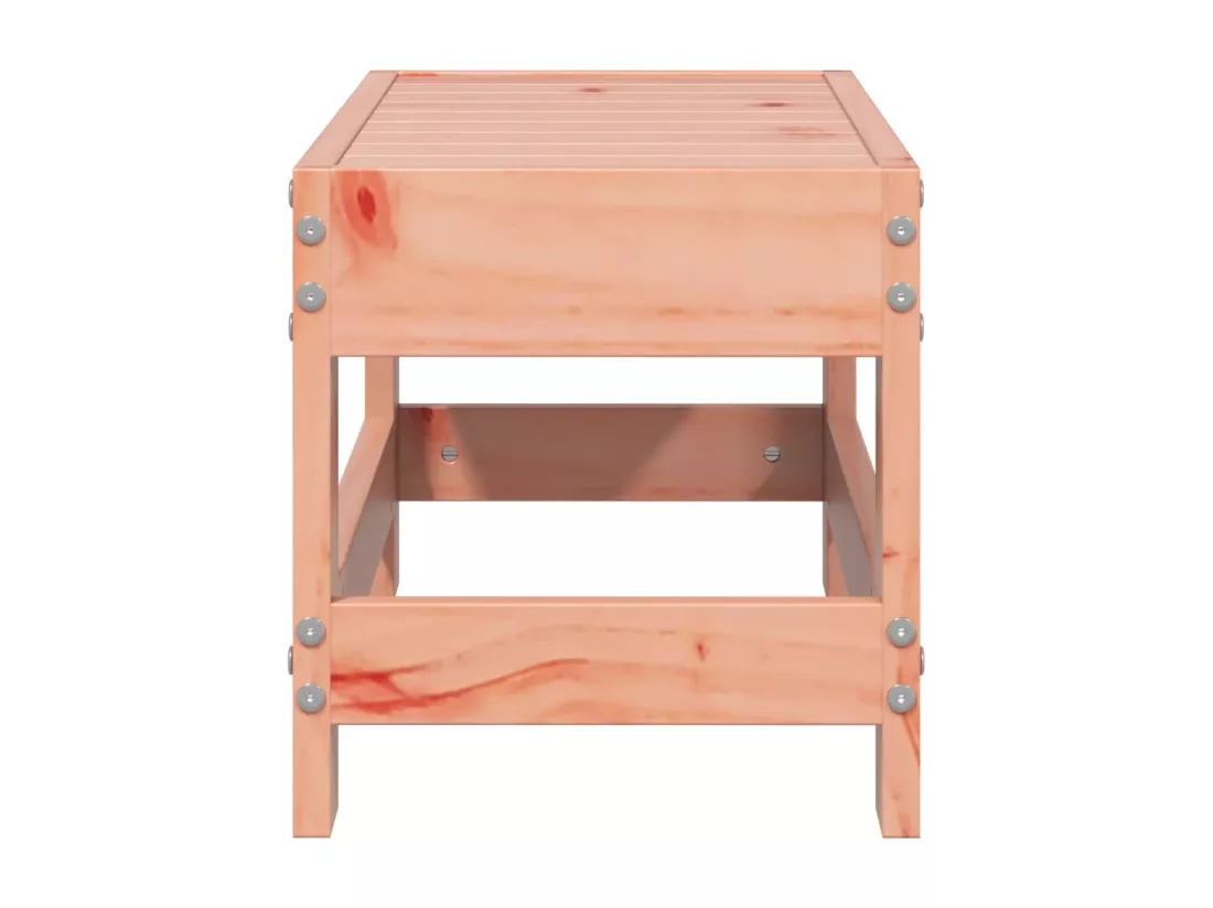 Repose-pied de jardin 62x30x32 cm bois massif de douglas