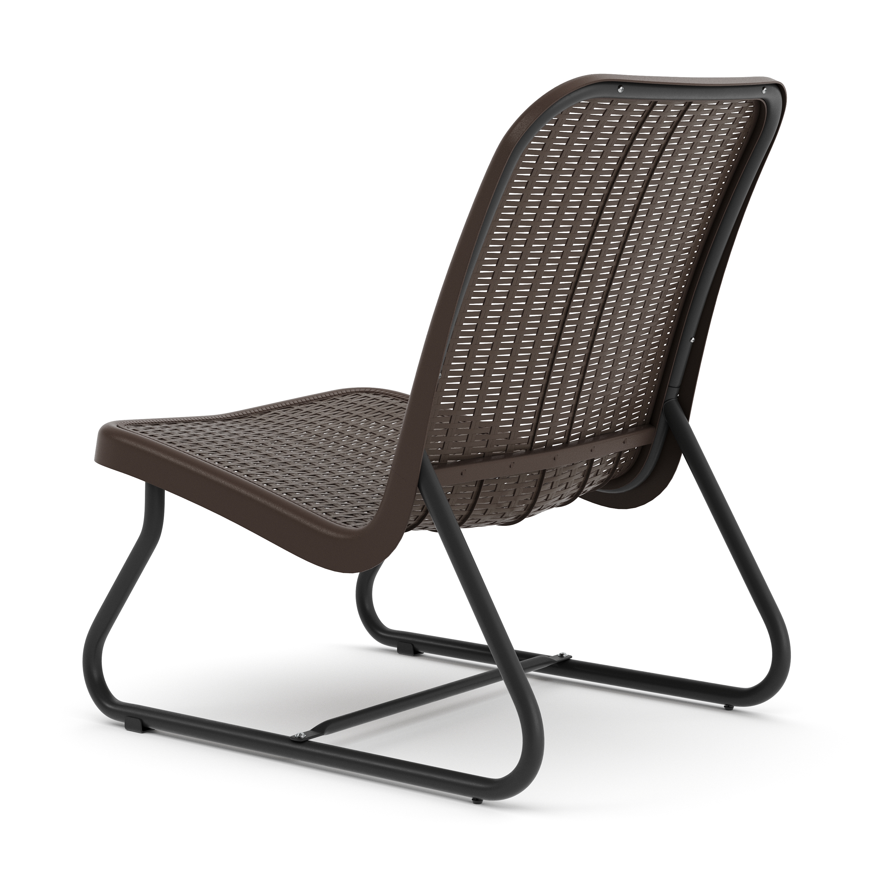 Gartenmöbel Set Rattan MERIVA braun
