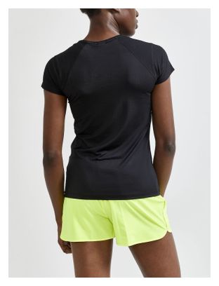 Maillot manches courtes Femme Craft Adv Essence Slim Noir