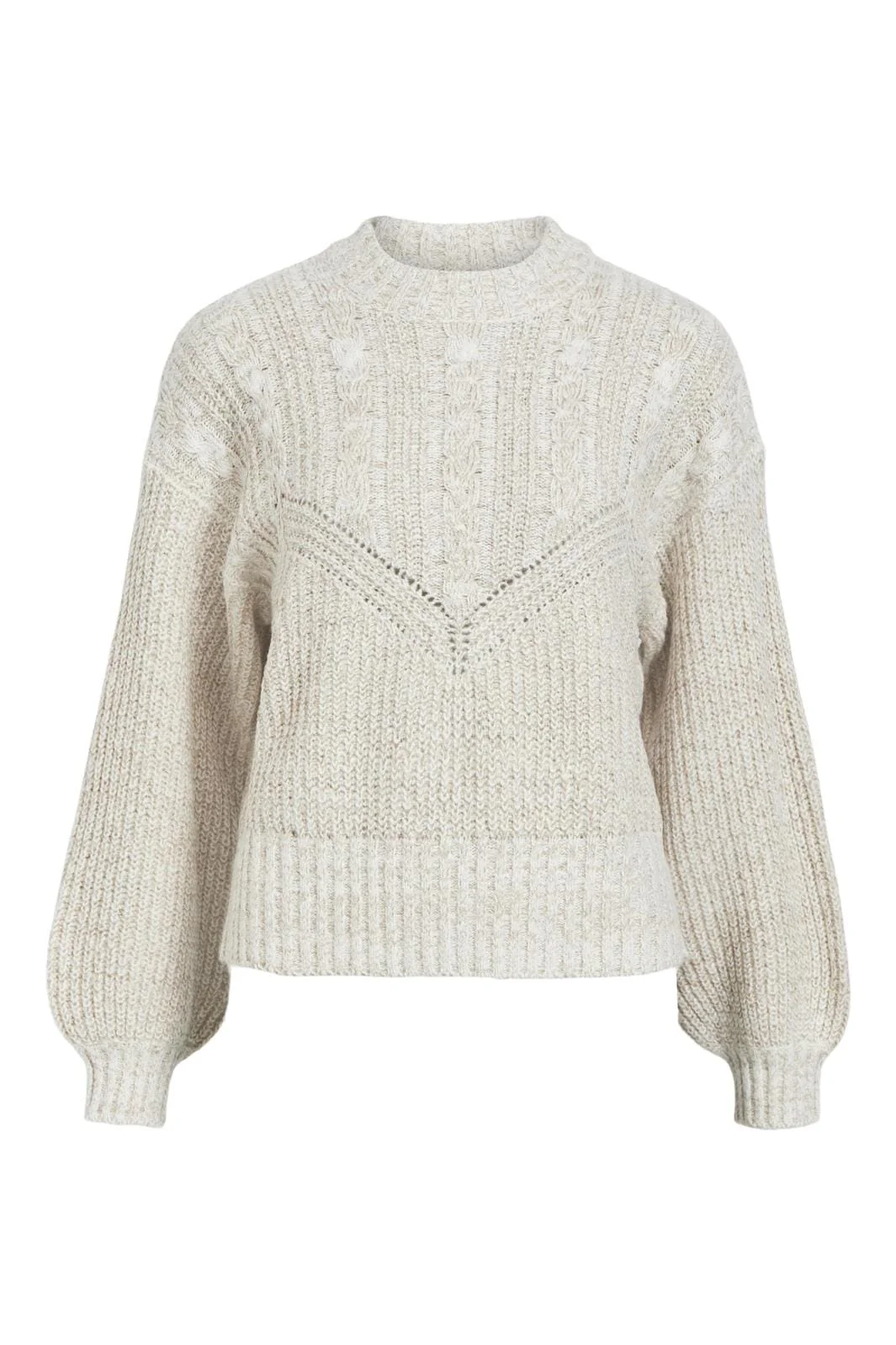 Object Objnova Stella Cable Knit Pullover