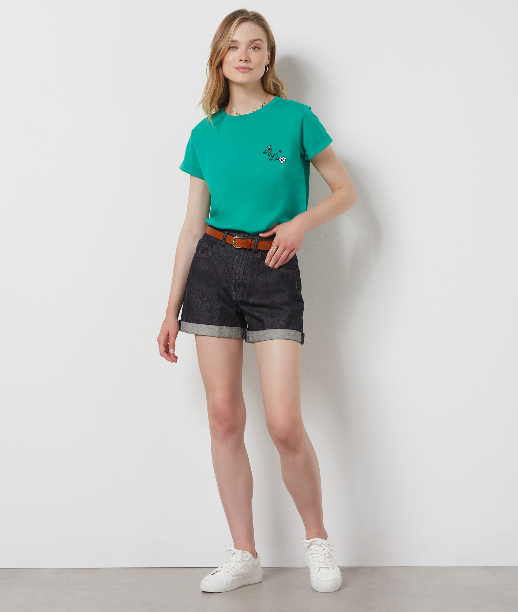 T-shirt manches courtes en coton