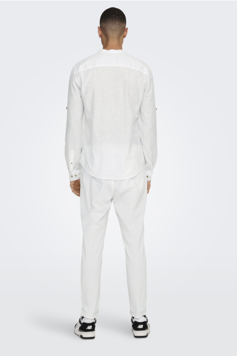 Only & Sons witte heren overhemd