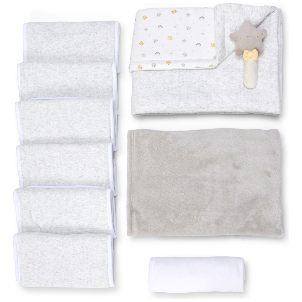 Baby Elegance 5-teiliges Kinderbettwäsche-Set Sonne, Mond und Sterne
