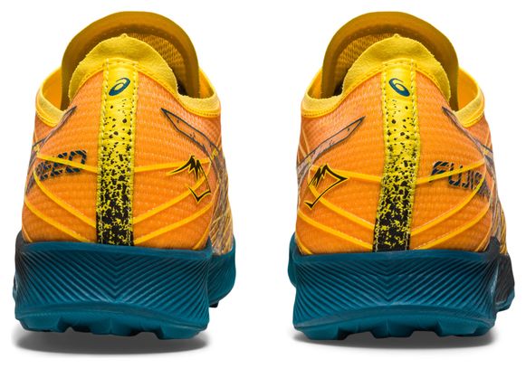 Chaussures de Trail Running Asics FujiSpeed Jaune Bleu