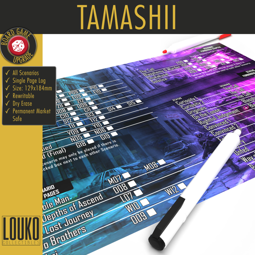 Journaux de scénario réinscriptibles pour Tamashii: Chronicle of Ascend