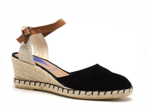 Verbenas nu pieds talons femme malena serraje noir