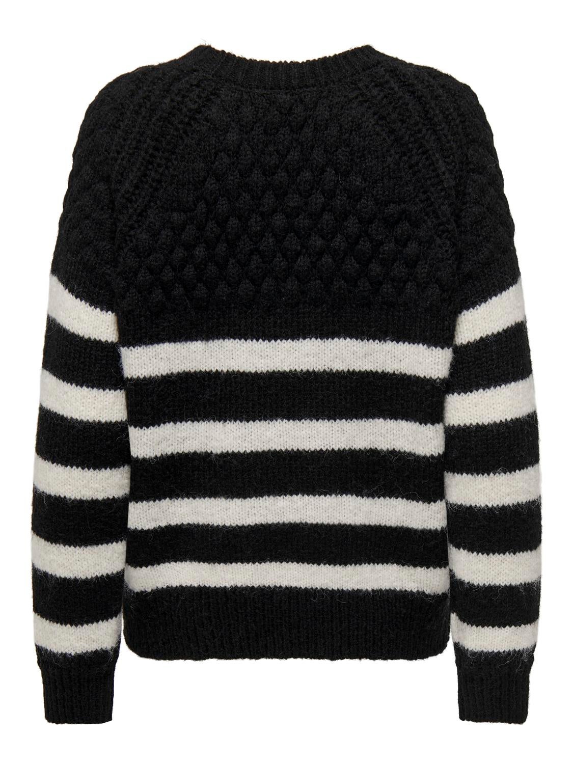 ONLBILLIE Strickpullover Black