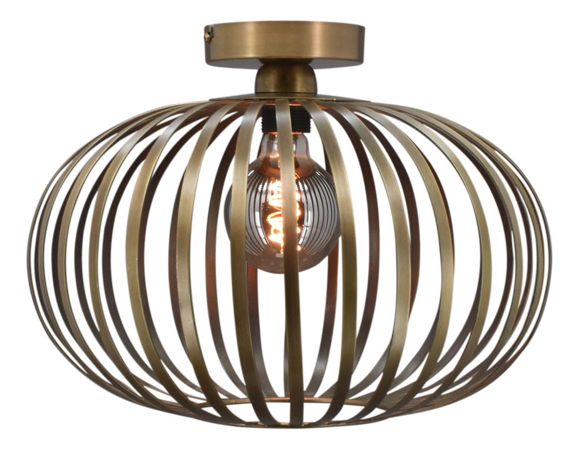 Plafonniere Lido medium bronze