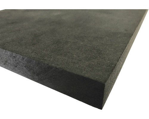 MDF-plaat, door en door zwart geverfd, 2800 x 2070 x 19 mm