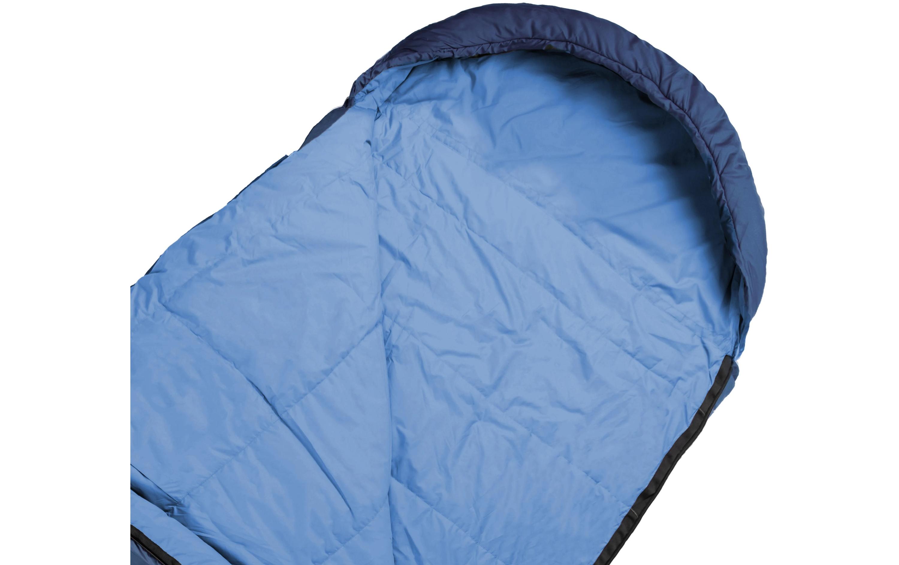 Schlafsack Biopod Wolle Goas Cotton Comfort Night Blue<br>Hochwertiger feuchtigkeitsunempfindlicher Deckenschlafsack