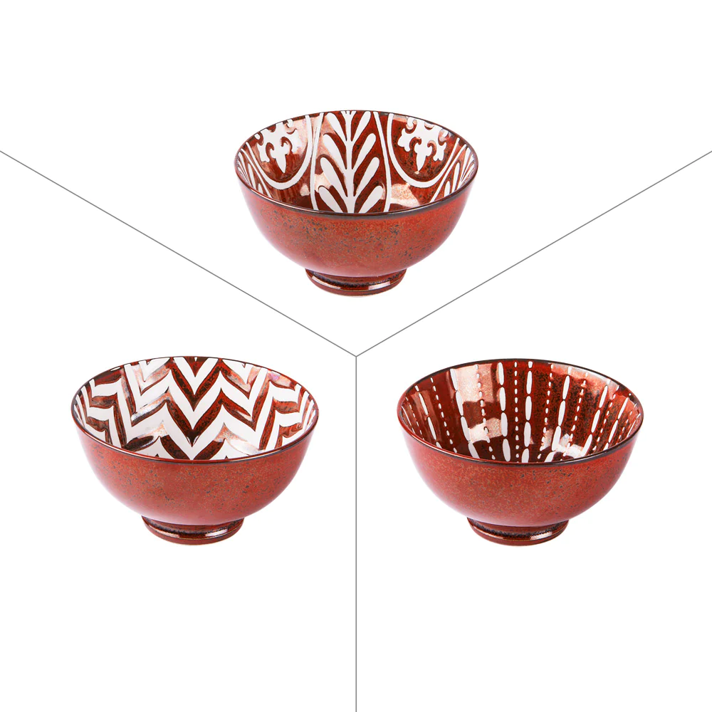Bol Java 15 cm (lot de 3) Table passion