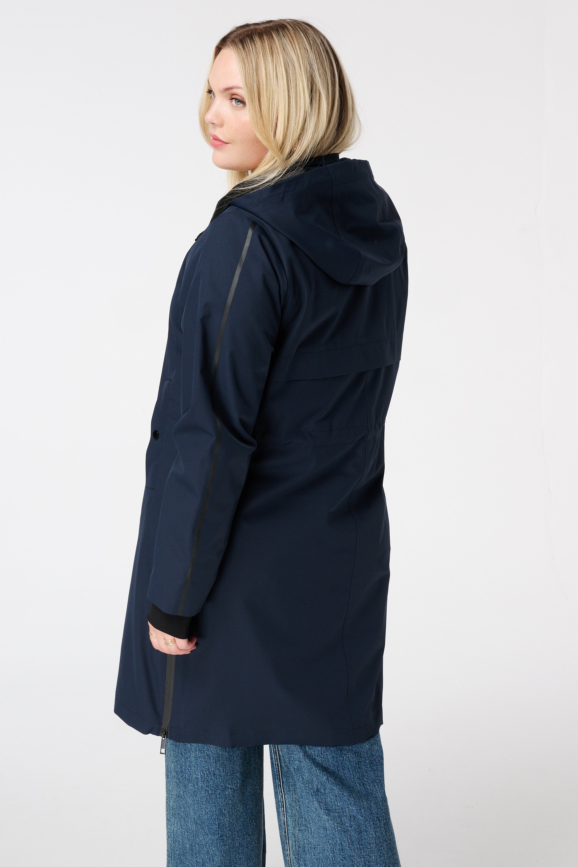 Regenjas Navy blauw