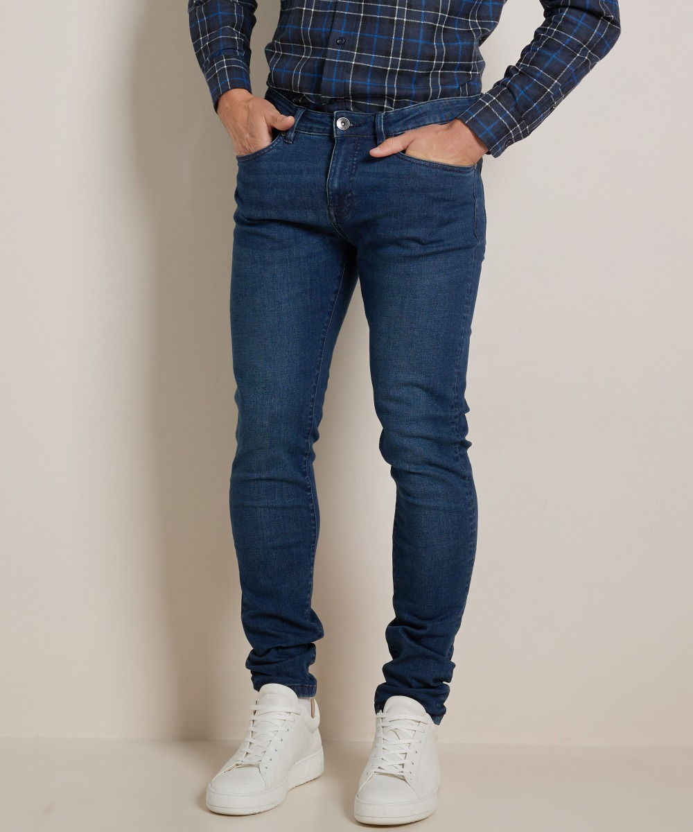basic slim fit stretch jeans