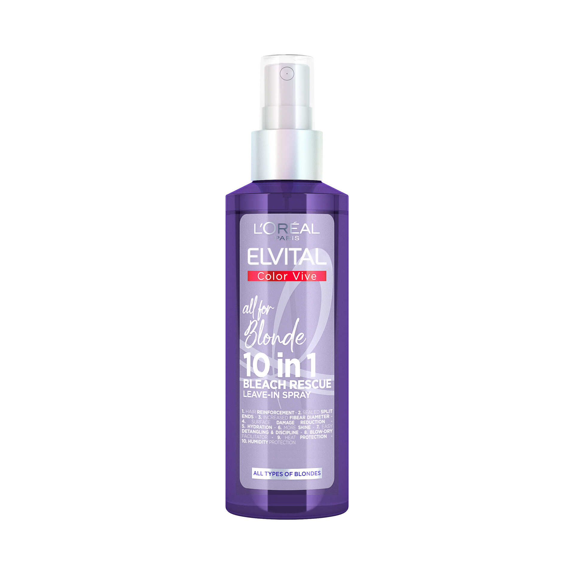 Elvital Color Vive 10-in-1 Bleach Damage Spray 150ml