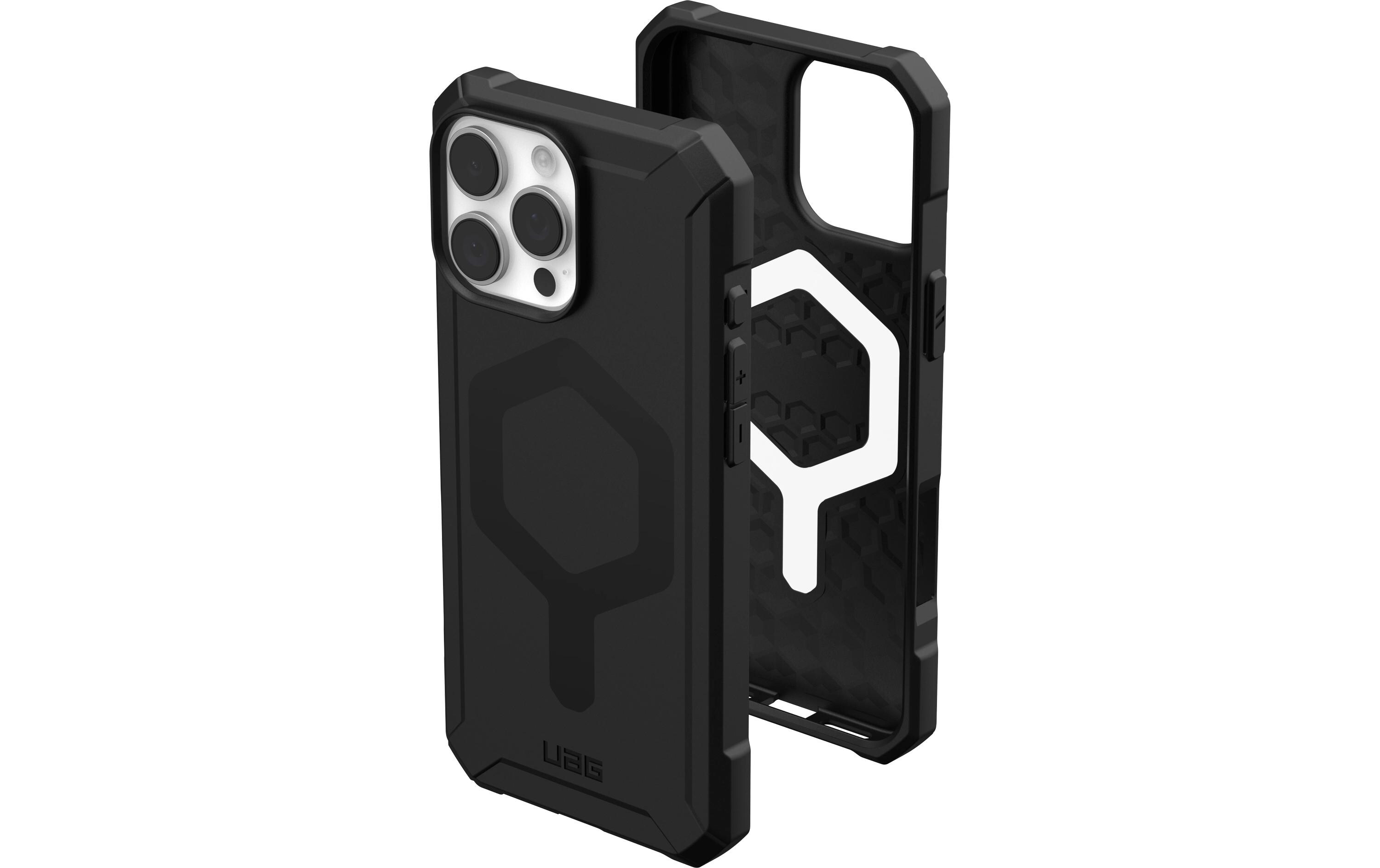 Back Cover Essential Armor iPhone 16 Pro Max BlackSchutzhülle für das Apple iPhone 16 Pro Max