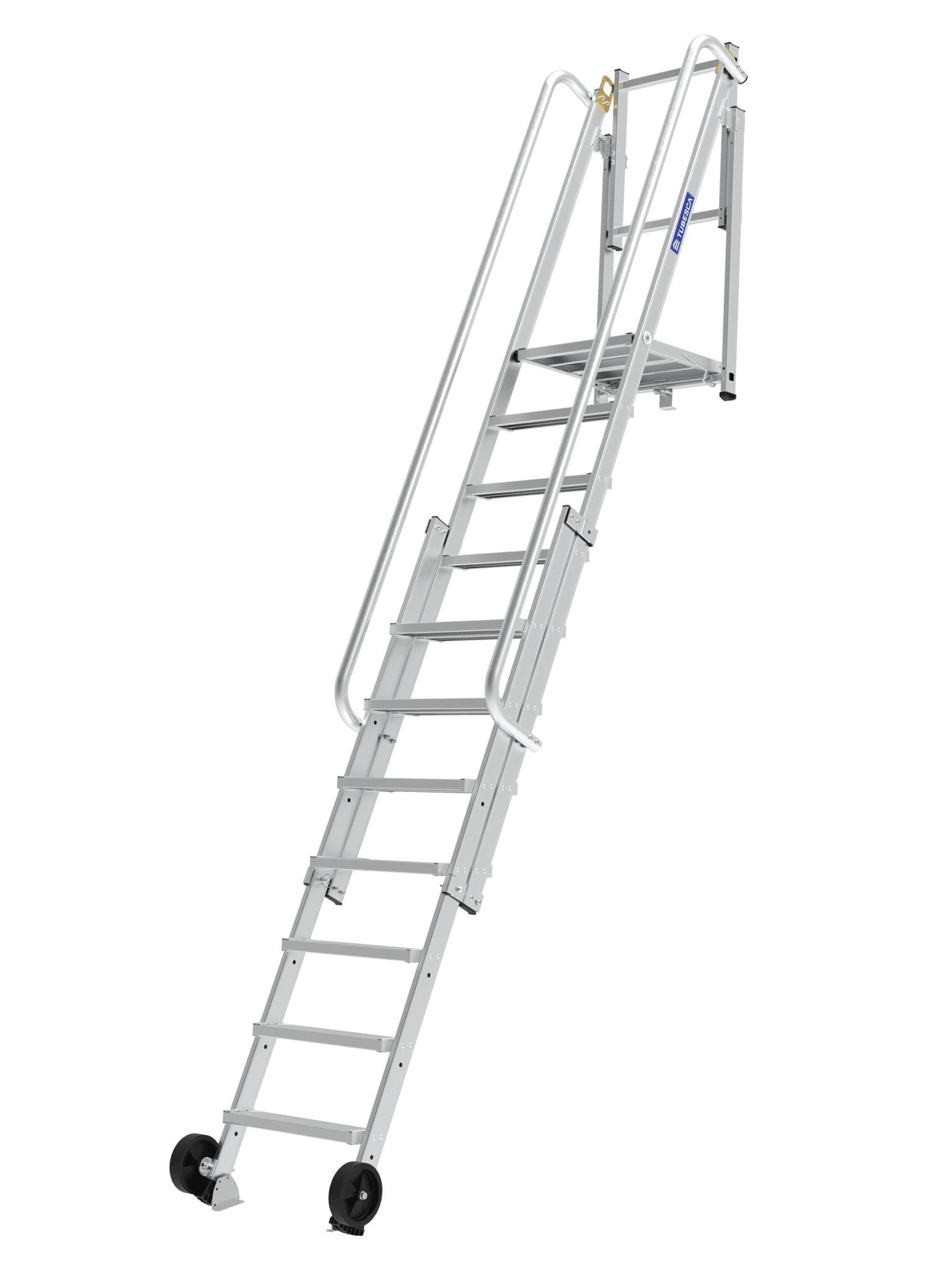 Little Jumbo Telescopische toegangstrap 6 tot 10 treden - 1702451206