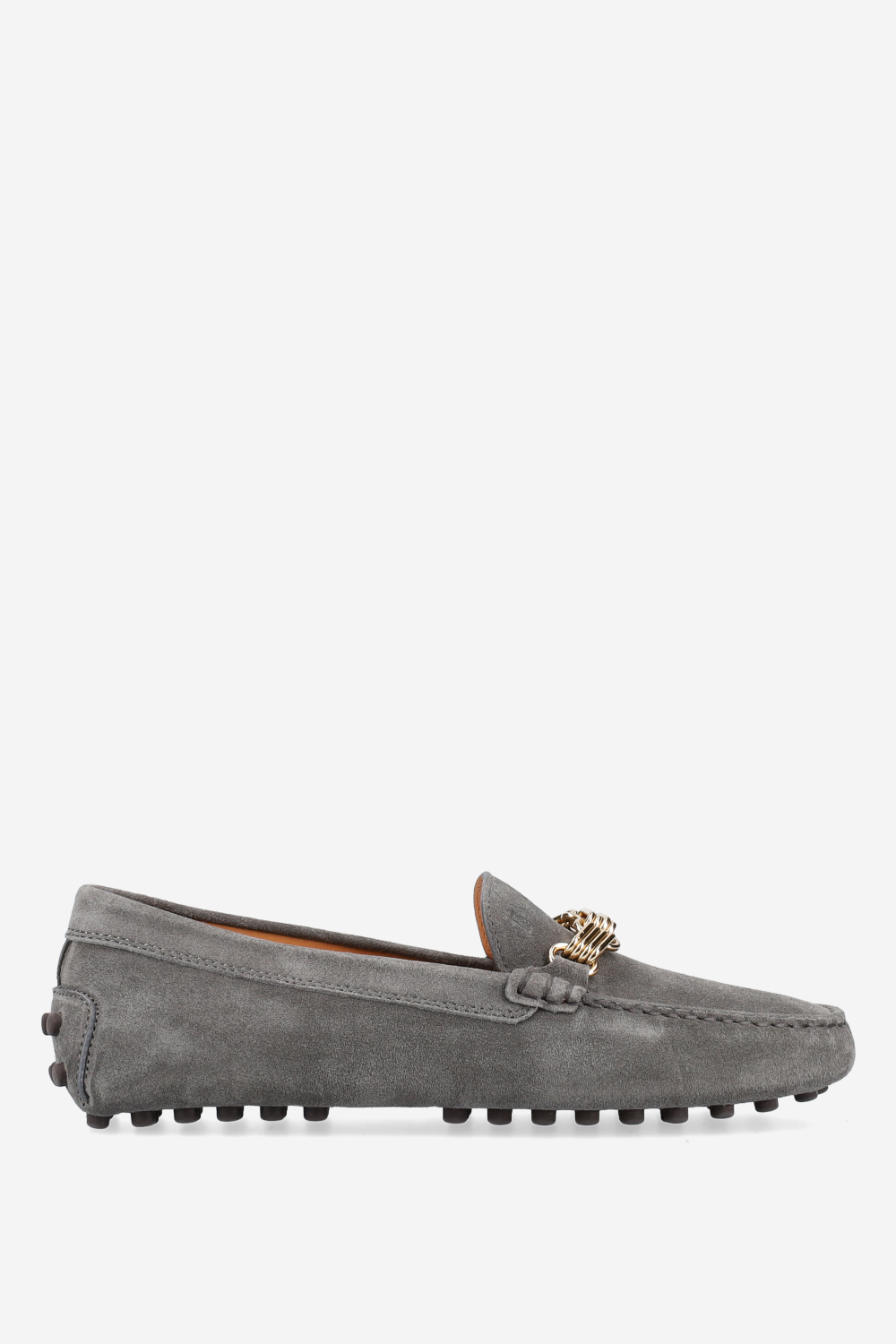 Gommino suede loafers