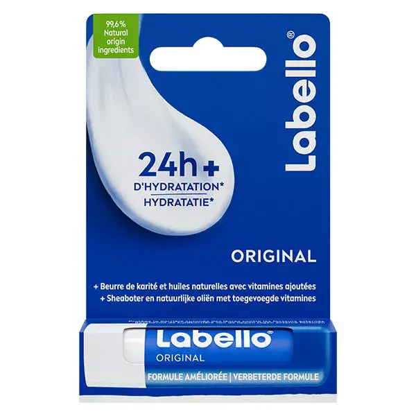 Batom hidratante labial Labello com óleos naturais Original 4,8g