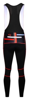 COLLANT VELO HIVER LUXURY COLD noir/rouge