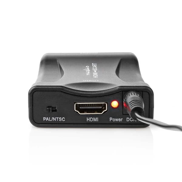 Nedis HDMI ™ Converter | HDMI ™ -inngang | SCART Hunn | 1-veis | 1080p | 1.2 Gbps | ABS | Sort