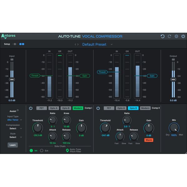 Antares Auto-Tune Vocal Compressor