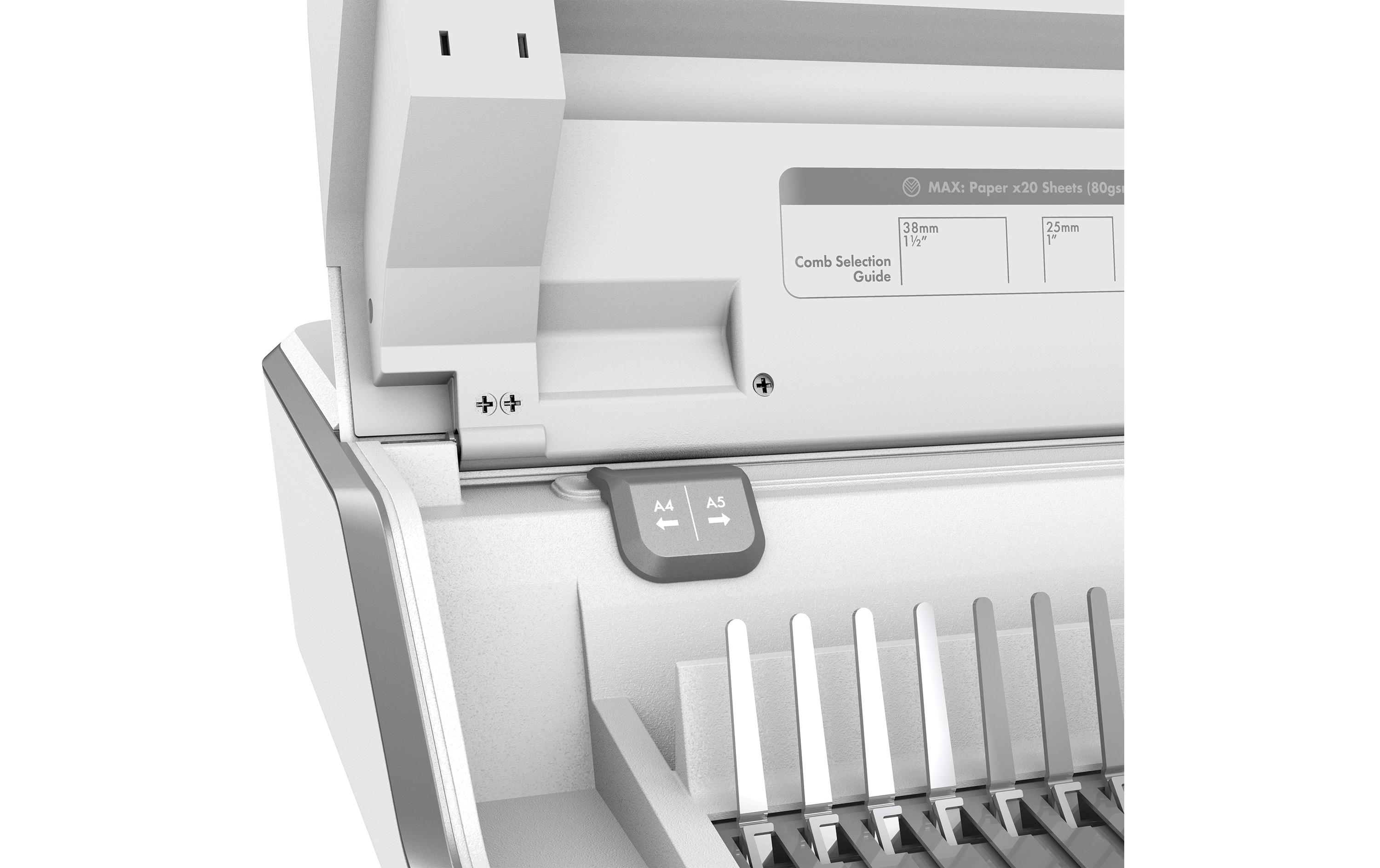 Bindegerät Lyra 3 in 1 300 Seiten<br>Multifunktions-Bindegerät 3 in 1