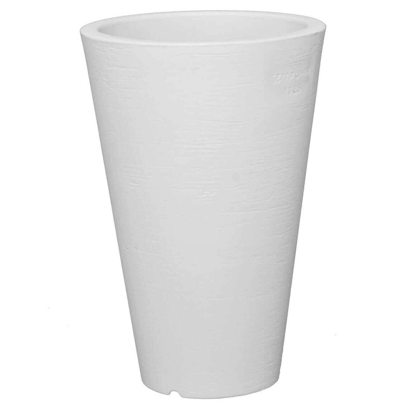 Serralunga Pot Liscio Siena blanc - D.40x60.5 cm