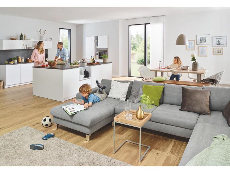 GROHE Küchenarmatur Blue Home L-Auslauf, Starter Kit, Chrom Die frischste Wasserquellen