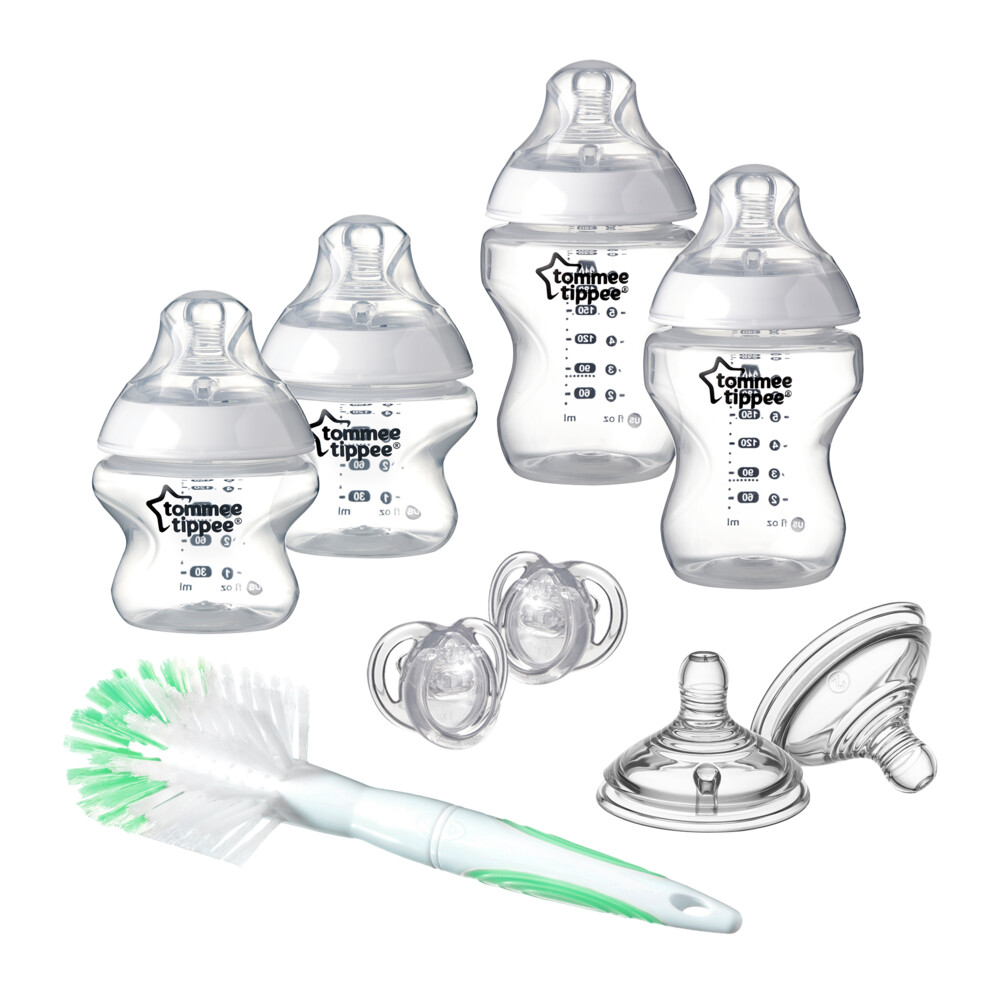 Tommee Tippee Closer to Nature Flessen Starterset Transparant1 set
